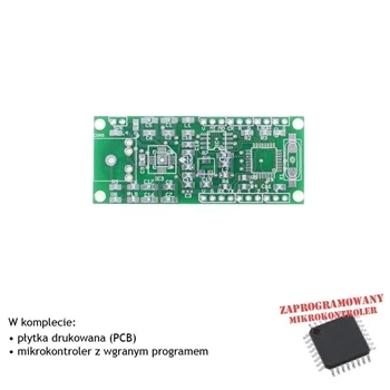 Odtwarzacz plików dźwiękowych, PCB i mikroprocesor do projektu AVT5445