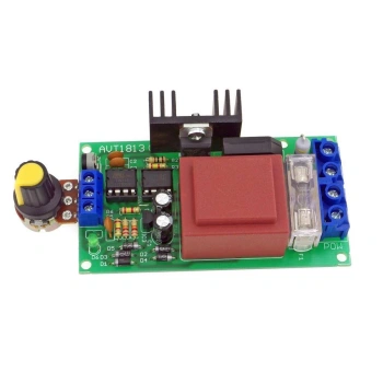 Regulator wentylatora z silnikiem klatkowym - KIT AVT 1813