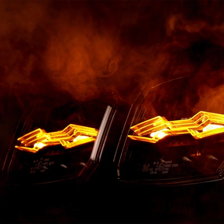 Reflektor drogowy LED X-SPIDER NINJA L3443 12/24V 80W IP69K – światło drogowe, pozycyjne i ostrzegawcze