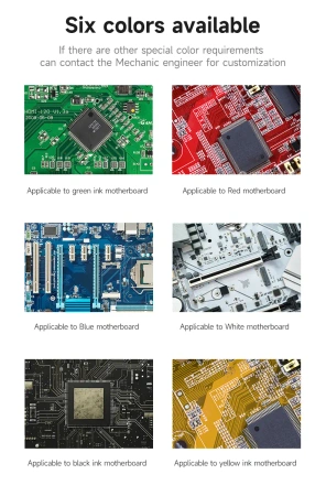 Soldermaska UV SU7, czerwona, do napraw PCB, 10 ml, Mechanic