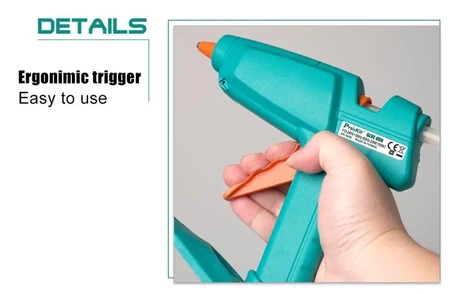 Pistolet do kleju na gorąco Proskit GK-392B, sztyfty 11mm, 100W