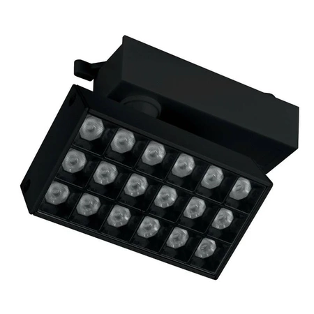 Reflektor szynowy LED, 10W, 900lm, 4000K, czarny, X-LINE