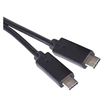 Kabel USB C-C 3.1, 1m, czarny, EMOS SM7022BL