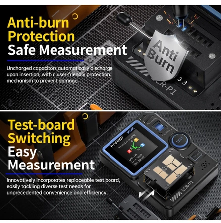 Tester elementów FNIRSI LCR-P1