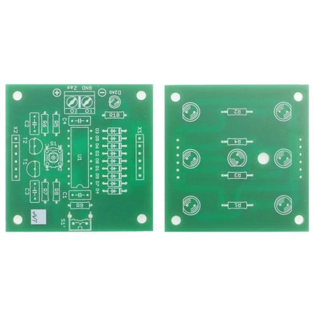 Elektroniczna kostka do gry, PCB do projektu AVT1661