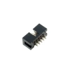 Wtyk IDC 10-stykowy prosty do montażu na PCB, raster 2,54 mm ze złoconymi stykami, Z-WS10G