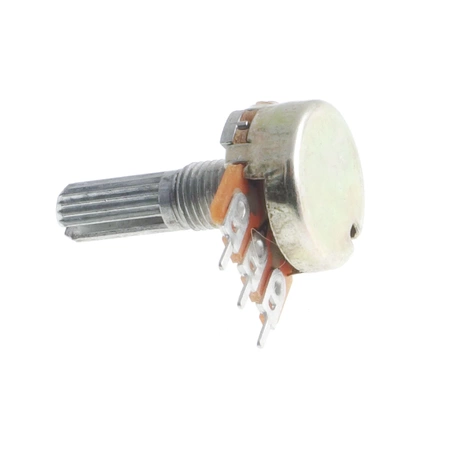 Potencjometr obrotowy, 1 kom, logarytmiczny, oś 6 mm, CT16