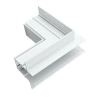 Łącznik kątowy do szyny magnetycznej zewnętrzny podtynkowy biały M-LINE