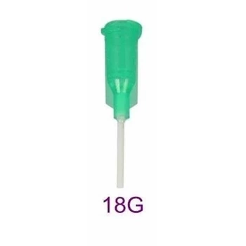 Igła dozująca PP (0.84mm) 18G do kleju - pasty - topnika - z elastyczną końcówką