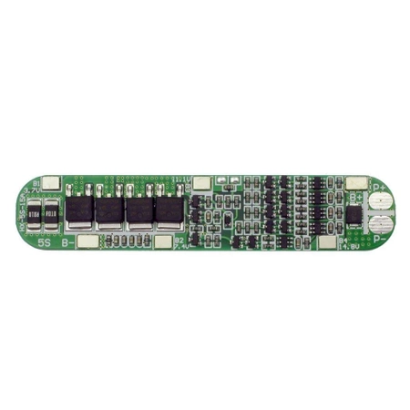 Moduł BMS PCM PCB ładowania i ochrony ogniw Li-Ion 5S – 18.4V - 15A - 18650