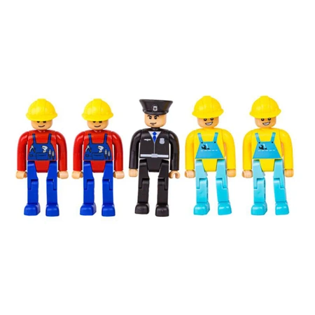 Klocki konstrukcyjne: MIASTO 10w1, 340 elementów