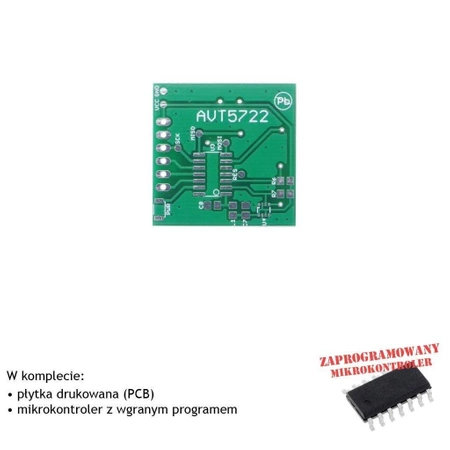 Stacja pogodowa OLED microStation - PCB i mikroprocesor do projektu AVT 5722