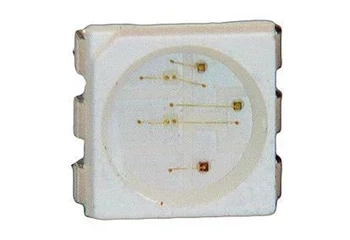 Dioda LED RGB SMD 5050 PLCC-6 700/1300/500 mcd, kąt 120° do układów elektronicznych