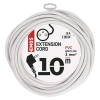 Przedłużacz sieciowy 10m, 1 gniazdo z uziemieniem, 10A, biały, 1mm2, 2300W, EMOS P0110