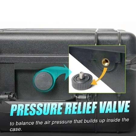 Twarda walizka Proskit TC-287, 270x245x145mm, max 15kg