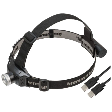 Akumulatorowa latarka czołowa LED LuxPremium KL 251 AF - 250lm - USB-C - Brennenstuhl