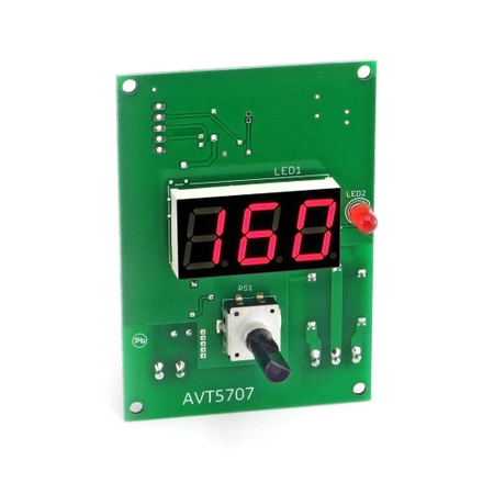 Wyłącznik czasowy 1-999 min - KIT AVT 5707