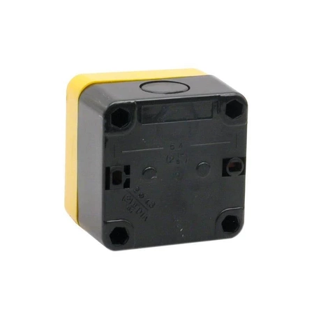 Przełącznik bezpieczeństwa w obudowie 68x68x50mm, ON-OFF, 1 tor, czerwony, stacyjka