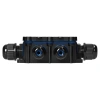 Puszka natynkowa IP68 Heavy-Duty układ T, 4 dławnice M20/M16, OR-JB-13815/4T ORNO