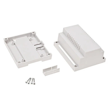 Obudowa modułowa na szynę DIN ABS V0 89 mm × 107 mm × 65,6 mm KRADEX Z101 ABS V0