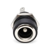 Gniazdo zasilania DC 2,1/5,5 mm do obudowy slim (nakrętka), 3 styki