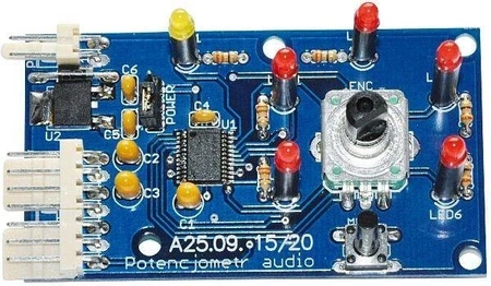Potencjometr audio z MAX5440 - PCB do projektu AVT 5283