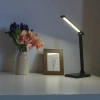 Lampka biurkowa LED z ładowarką indukcyjną DTLL50B DPM, 3,6 W, 142 lm, 6000 K, wyjście USB, czarna