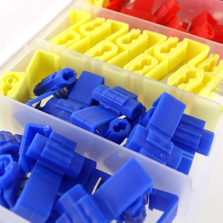 Szybkozłączki elektryczne 12-24V, pudełko 50szt