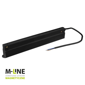 Zasilacz do szynoprzewodów magnetycznych 200W 48V DC czarny M-LINE