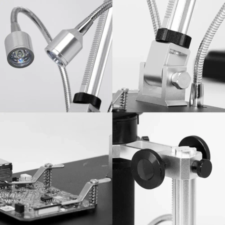 Mikroskop cyfrowy 7cali , powiększenie do 270x, AD407 ANDONSTAR