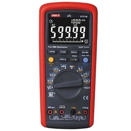 Multimetr Uni-T UT-171B, 60 000 zliczeń, True RMS, USB, NCV, LoZ, pętla 4-20 mA