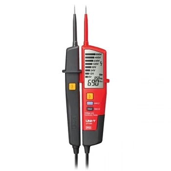 Tester napięcia Uni-T UT-18D, do 690 V AC/DC, wyświetlacz LCD, test RCD, IP65