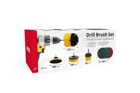 Zestaw szczotek czyszczących DBS-02 (10 elementów)