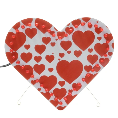 Pulsujące serce LED - KIT AVT 5670