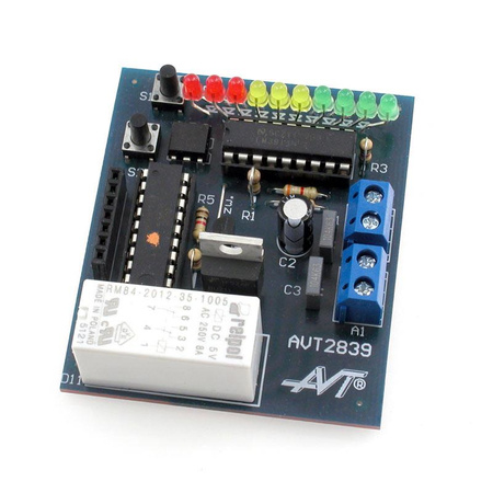 Regulator obrotów silnika modelarskiego do modeli RC - KIT AVT 2839