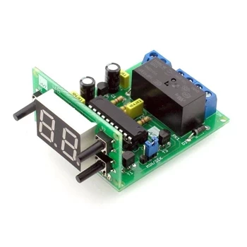 Uniwersalny timer 0 do 99min - zlutowany KIT AVT 3200