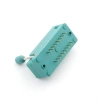 Podstawka ZIF DIP16 wąska, rozstaw rzędów 7,62 mm, raster 2,54 mm, styki złocone, Connfly 216-1044