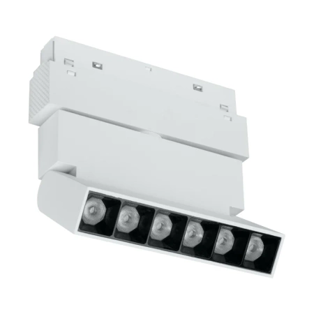 Reflektor szynowy magnetyczny liniowy regulowany 6W 480lm 4000K biały M-LINE
