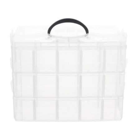 Organizer 32x19x24.5cm, 30 przegródek, 3 poziomy, OR12