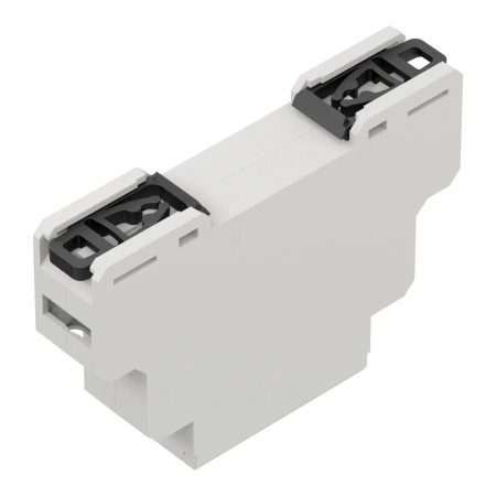 Obudowa modułowa na szynę DIN ZD1001J-A, 90 × 18 × 65 mm, ABS, szara, Kradex