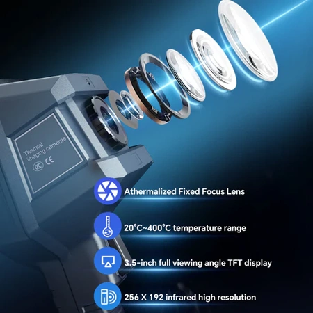 Kamera termowizyjna -20°C - 400°C, Noyafa NF-526E