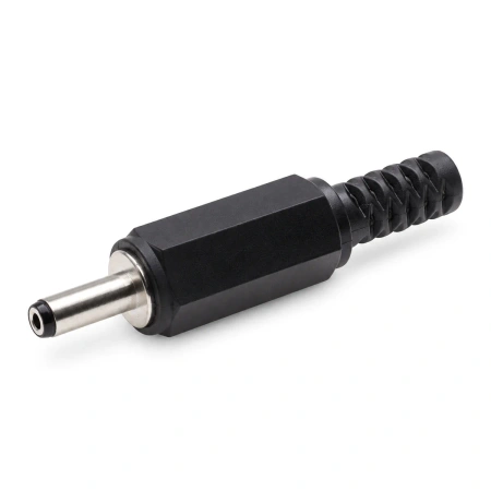 Wtyk zasilający DC 1,3/3,5/9,5 mm prosty, na kabel, Vitalco