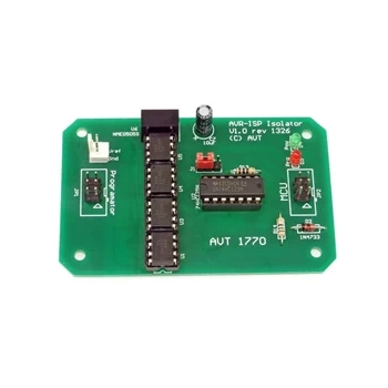 Izolator programatora ISP dla AVR - zlutowany KIT AVT 1770