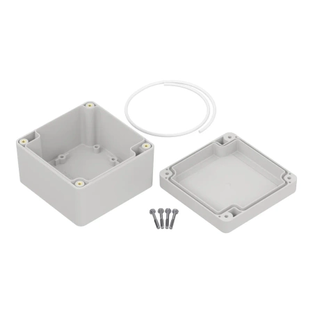 Obudowa hermetyczna ZP90.90.60 jasnoszara ABS