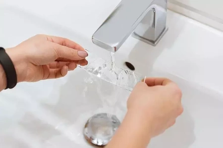 Taśma montażowa wielokrotnego użytku, transparentna, 3m