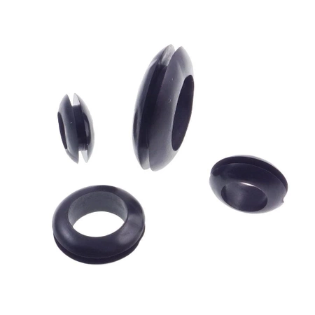 Zestaw uszczelek 180szt - gumowe przelotki, przepusty kablowe