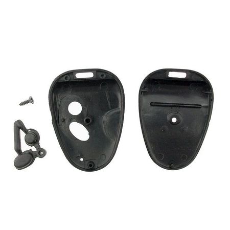 Obudowa pilota 2 przyciski, 52x38, h=14mm, KMP6