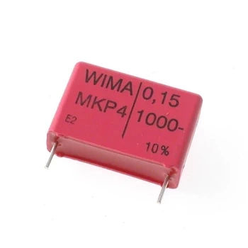 Kondensator foliowy MKP 150 nF, 1 kV, raster 22,5 mm, WIMA