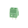 Złącze śrubowe do druku, 2 pola, raster 3,5mm, wysokość 8,6mm, 150V / 10A, 1,5mm², PA66, Degson DG381