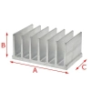 Radiator A5723 78x35x100mm, 2K/W